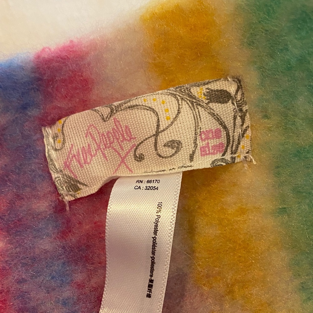 Free People Multicolor Striped Throw Blanket - Picture 4 of 8